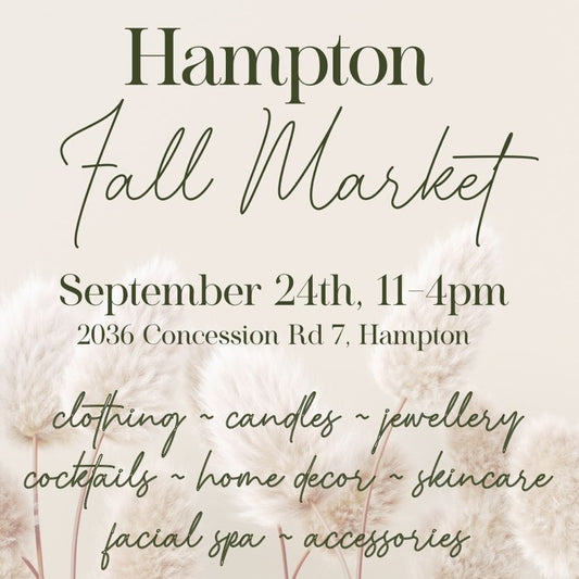 Join us at the Hampton Fall Market